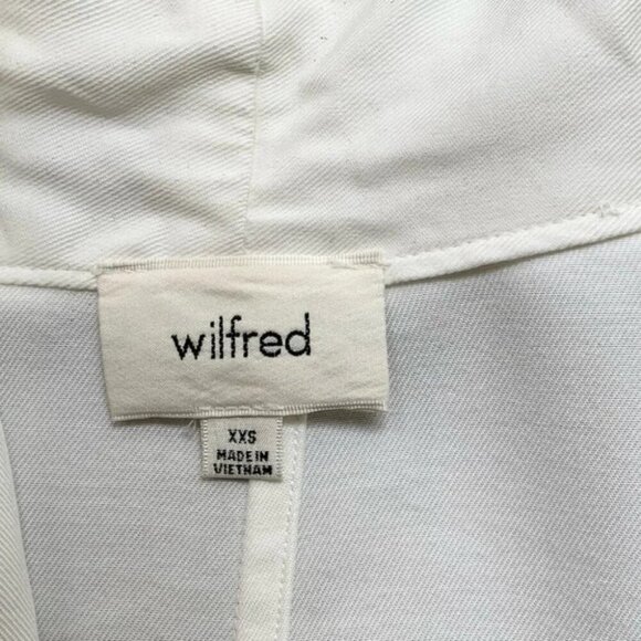 Wilfred Aritzia Blazer Jacket Kimono Open front Off white 3/4 length Sleeve XXS - Picture 13 of 16